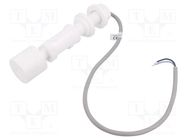 Sensor: liquid level; -20÷80°C; OUT: NO; IP67; Mat: polypropylene CARLO GAVAZZI