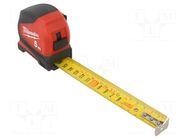 Measuring tape; L: 5m; Width: 25mm; measure Milwaukee