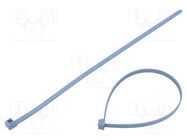 Cable tie; with metal; L: 366mm; W: 7.6mm; polyamide; 534N; -40÷85°C 