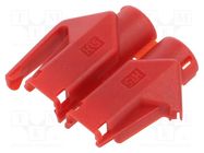 RJ45 plug boot; TM21P; red HIROSE