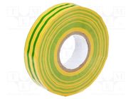 Tape: electrical insulating; W: 19mm; L: 20m; Thk: 0.13mm; PVC film PARTEX