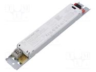 Power supply: switching; LED; 60W; 84÷200VDC; 200÷350mA; IP20; LC TRIDONIC