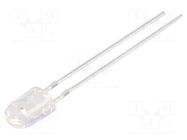LED; yellow; 5.2x3.8mm; 4200÷5800mcd; Front: convex; 2.1÷2.6VDC OPTOSUPPLY