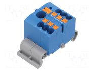 Splice terminal: distribution block; 2.5mm2,6mm2; ways: 1; blue PHOENIX CONTACT