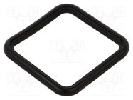 Gasket; size 3A; Application: Han® connectors; 21x21mm HARTING