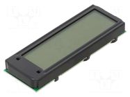 Display: LCD; alphanumeric; 4x20; white; 75x26.8x10.8mm; LED; 2x9 DISPLAY VISIONS