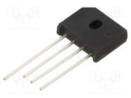 Bridge rectifier: single-phase; Urmax: 100V; If: 8A; Ifsm: 300A VISHAY