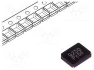 Resonator: quartz; 25MHz; ±20ppm; 18pF; SMD; 3.2x2.5x0.8mm QST