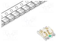 LED; SMD; 3025; red/green; 20÷60mcd,120÷250mcd; 3x2.5x1.1mm; 160° 