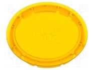 Actuator lens; RONTRON-R-JUWEL; yellow SCHLEGEL