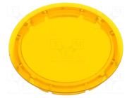 Actuator lens; RONTRON-R-JUWEL; yellow SCHLEGEL