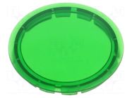 Actuator lens; RONTRON-R-JUWEL; green SCHLEGEL