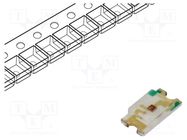 LED; SMD; 3528; orange; 180÷350mcd; 3.5x2.8mm; 120°; 20mA; λd: 601nm KINGBRIGHT ELECTRONIC