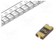 Fuse: PTC polymer; 200mA; 24VDC; PCB,SMT; 3.2x1.6mm; PFNF; 2mm; 1206 SCHURTER