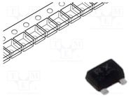 Transistor: P-MOSFET; unipolar; -20V; -0.1A; Idm: -0.4A; 150mW; ESD ROHM SEMICONDUCTOR