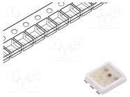 LED; SMD; 1411,PLCC6; RGB; 3.5x2.8x0.6mm; 20mA; Variant: tricolour ROHM SEMICONDUCTOR