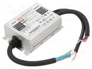 Power supply: switching; LED; 20W; 18÷30VDC; 700mA; 90÷305VAC; IP67 MEAN WELL