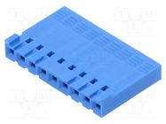 Connector: wire-board; plug; female; PIN: 9; w/o contacts; 2.54mm AMPHENOL COMMUNICATIONS SOLUTIONS