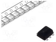 Transistor: N-MOSFET x2; unipolar; 60V; 0.3A; Idm: 1A; 0.58W; SOT563 