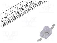 IR transmitter; 1.9mm; transparent; 25°; λp max: 940nm; SMD; 65mA EVERLIGHT