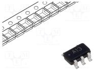 IC: operational amplifier; 1MHz; 2.7÷5.5V; Ch: 1; SOT23-5 TEXAS INSTRUMENTS