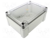 Enclosure: junction box; X: 187mm; Y: 271mm; Z: 110mm; polycarbonate OBO BETTERMANN