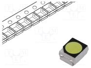 LED; SMD; 3528,PLCC2; white cold; 2180÷3000mcd; 10000K; 120°; 20mA OPTOSUPPLY