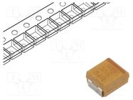 Capacitor: tantalum; 1uF; 25VDC; SMD; B; 1411; ±10%; -55÷125°C; T491 KEMET