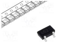 Sensor: Hall; latch; SC59; -3.5÷3.5mT; Usup: 2.7÷18VDC; SMT INFINEON TECHNOLOGIES