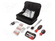 Kit: general purpose; for diy; 55pcs. WIHA