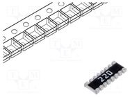 Resistor network: Y; SMD; 22Ω; ±5%; 62.5mW; No.of resistors: 8 YAGEO