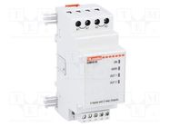 Extension module; for DIN rail mounting; Output: relay x2 LOVATO ELECTRIC