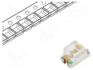 LED; blue; SMD; 0805; 56mcd; 2.8VDC; 2x1.25x1.1mm; 120°; 5mA; 75mW Inolux