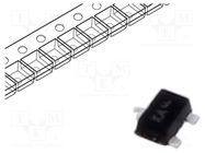 Transistor: N-MOSFET; unipolar; 20V; 0.185A; 0.44W; SOT723 ONSEMI