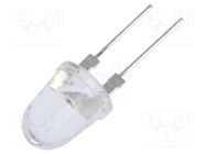 IR transmitter; 10mm; 940nm; transparent; P opt: 80÷90mW; 15°; THT OPTOSUPPLY