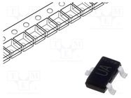 Transistor: P-MOSFET; unipolar; -30V; -3A; Idm: -12A; 1W; SOT346 