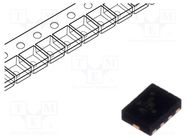 IC: analog switch; demultiplexer,multiplexer; SPDT; Ch: 2; UQFN10 