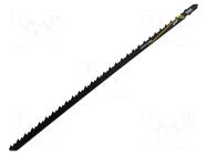Hacksaw blade-set; wood,plastic,chipboard; 227mm; 1pcs. WOLFCRAFT