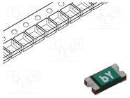 Fuse: PTC polymer; 120mA; Imax: 10A; 0ZCJ; 1206 BEL FUSE