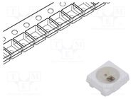 Programmable LED; SMD; 2427,PLCC4; RGB; 2.7x2.4x1.1mm; 4.5÷5.5V Inolux