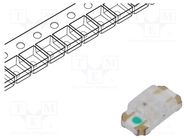 LED; SMD; 1206; red/green; 3.2x1.6x0.95mm; 120°; 1.7÷2.3/2.7÷3.3V 