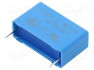 Capacitor: polypropylene; 0.68uF; THT; ±20%; 27.5mm; 630VDC; 305VAC EPCOS