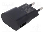 Power supply: switching; mains,plug-in; 5VDC; 5W; Plug: EU; 76.3% Goobay