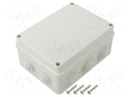 Enclosure: junction box; X: 118mm; Y: 158mm; Z: 69mm; wall mount SCAME