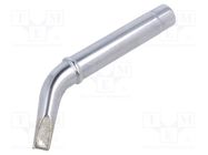 Tip; bent chisel; 7mm; 370°C; for  soldering iron WELLER