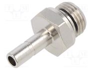 Push-in fitting; threaded,plug-in; -0.99÷20bar; Thread: 1/4" AIGNEP