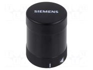 Module: sound signaller; black; 24VDC; 24VAC; Sound level: 85dB SIEMENS