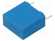 Capacitor: polypropylene; 100nF; 18x17.5x9mm; THT; ±10%; 15mm; bulk EPCOS