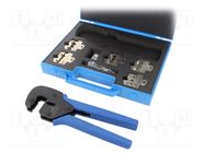 Tool: for crimping; 237mm; Kit: crimping jaws BEX