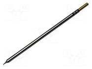 Tip; bent conical; 0.4x8mm; 302°C; for soldering station METCAL